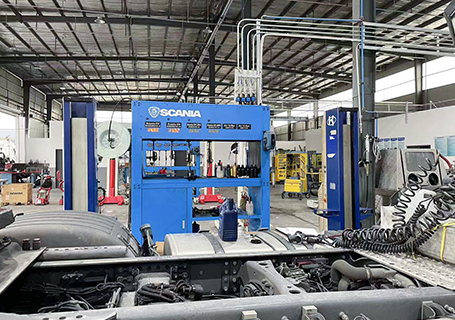 Scania Guangzhou Work Shop Station